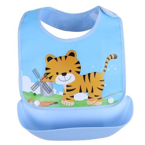 1pcs Cartoon Waterproof Feeding Apron Saliva Towel Bib