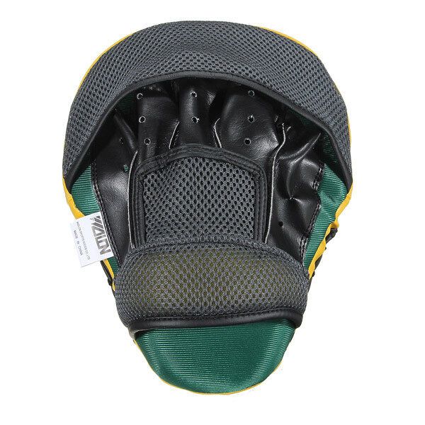 2pcs Target MMA Boxing Mitt Focus Punch Pad Training Glove Karate Muay Thai Kick New Yellow
