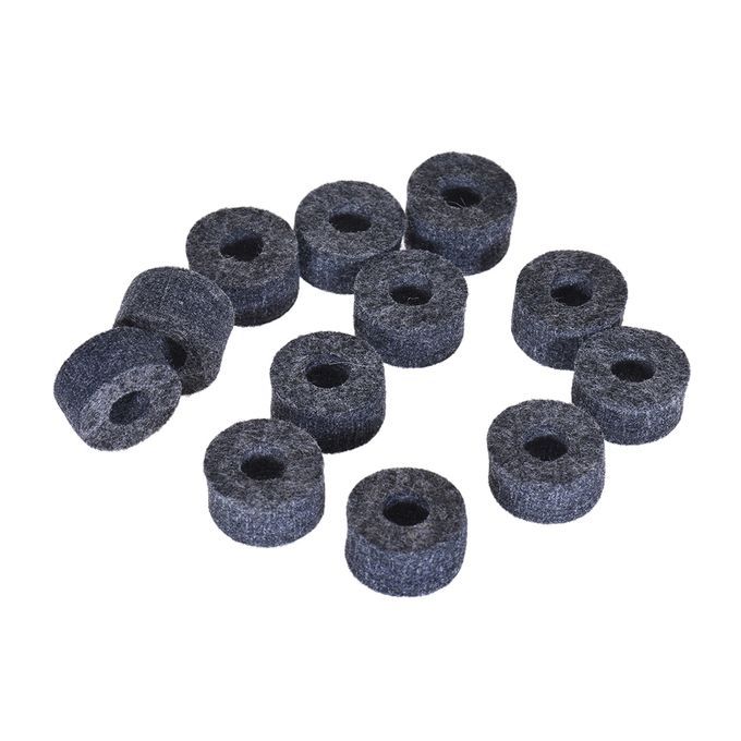 12pcs Cymbal Felts Hi-Hat Clutch Felt Drum Set Cymbal Stand