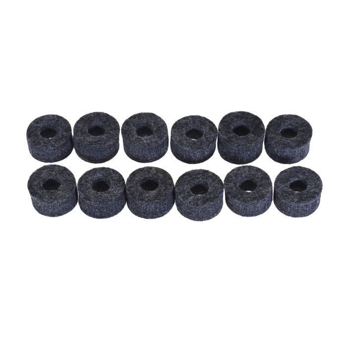 12pcs Cymbal Felts Hi-Hat Clutch Felt Drum Set Cymbal Stand