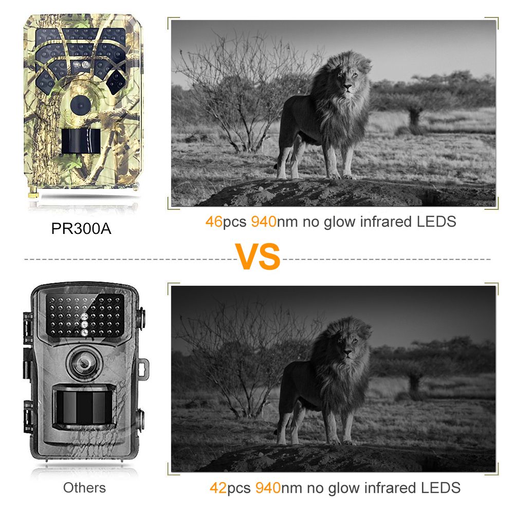 5MP 480P Trail And Game Camera With 16GB/32GB TF Card Motion
