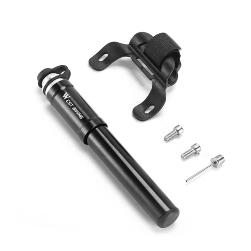 Aluminum Alloy 130PSI Foot Bicycle Tire Pump Portable