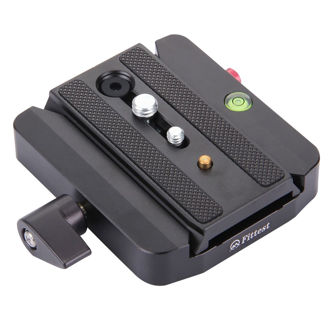 Fittest FC-501 Quick Releaseembly Aluminium Alloy Clamp Adapter With Quick Release Sliding Plate For Manfrotto Tripod 577 Replacement