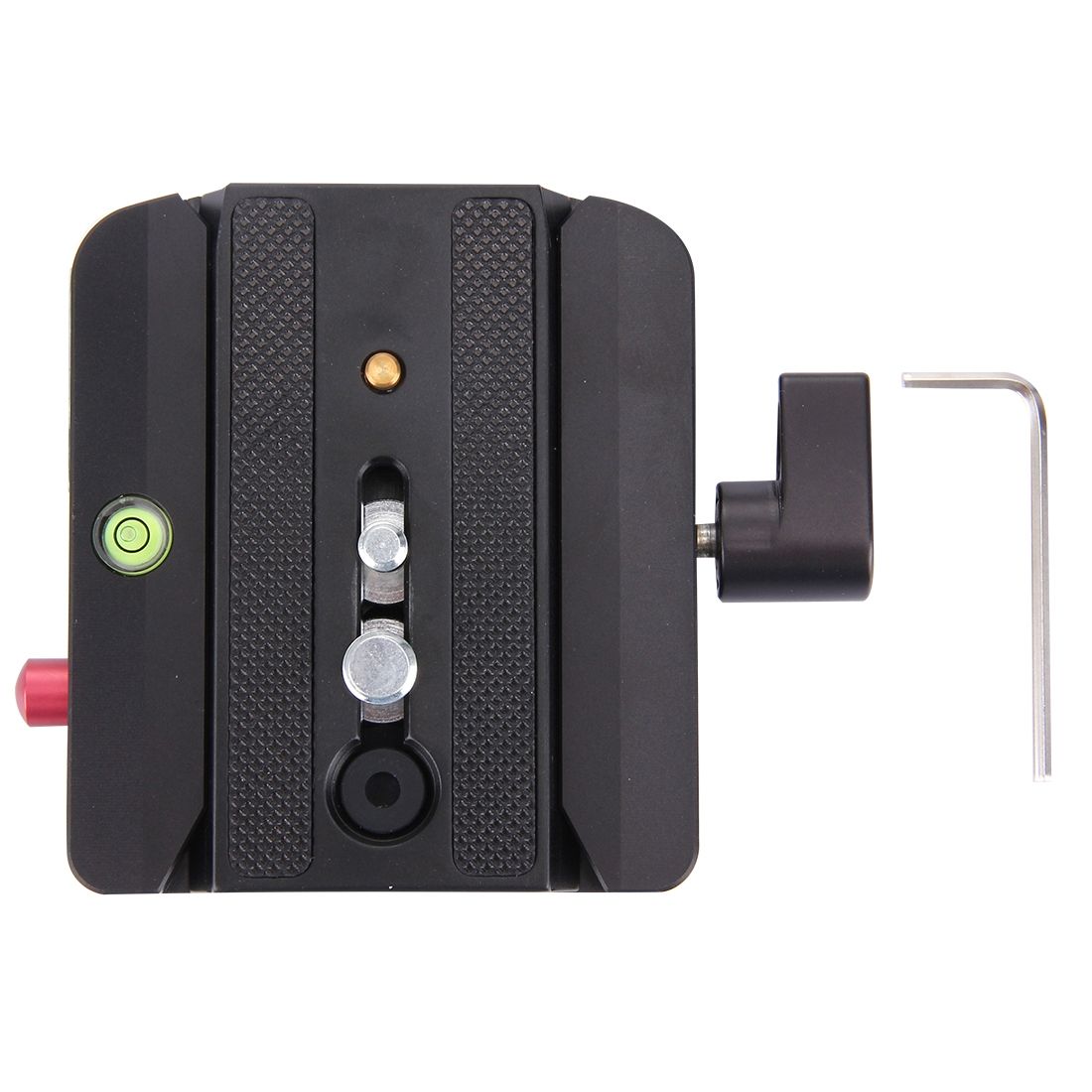 Fittest FC-501 Quick Releaseembly Aluminium Alloy Clamp Adapter With Quick Release Sliding Plate For Manfrotto Tripod 577 Replacement