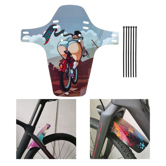 Road Mountain Bike Mud Guard Front Tyre Splash MTB Big Buttocks
