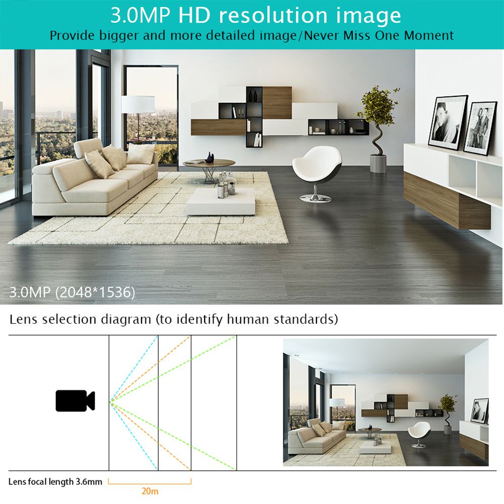 1080P POE IP Camera Outdoor Waterproof Home Security Camera