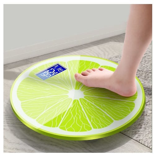 Lemon Pattern Digital Precision Measurements Weight Scale