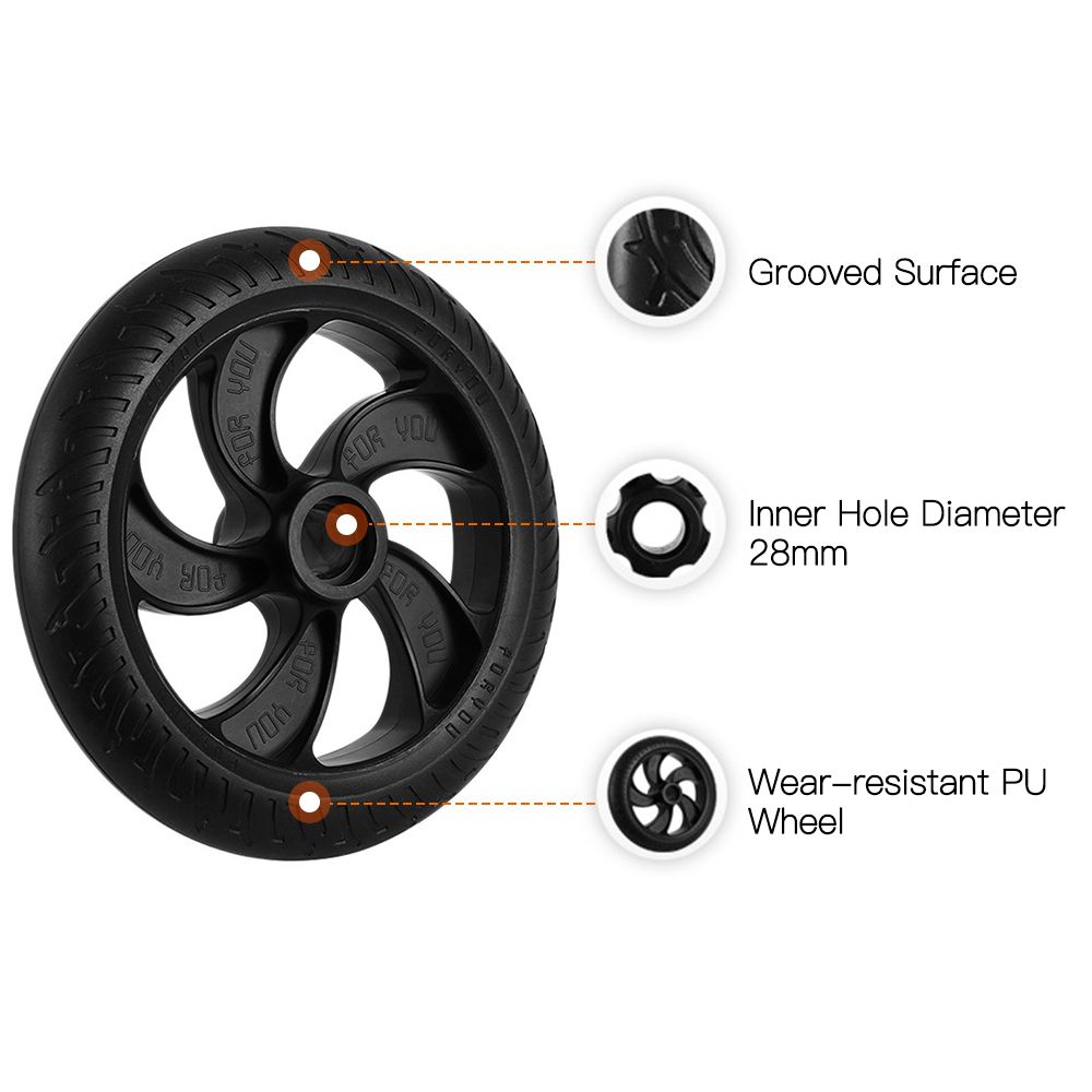 8in Solid Tire Electric Scooter Solid Tire PU Tire Shock