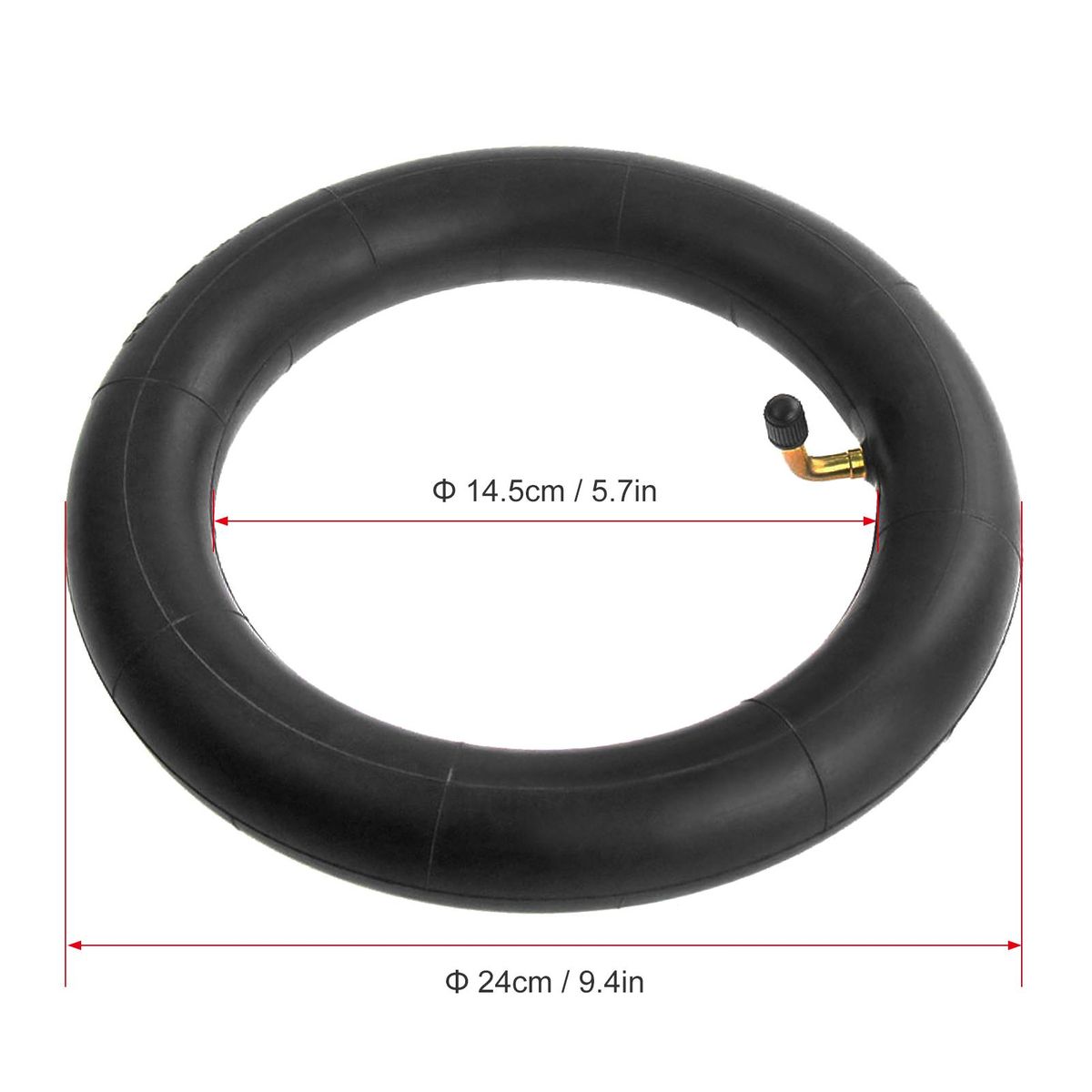 255x80 Electric Scooter Tire Inner Tire Outer Tire Electric Scooter Inner Tube Tyre Interior Tire Tube Electric Scooter Wear Resistant Tire