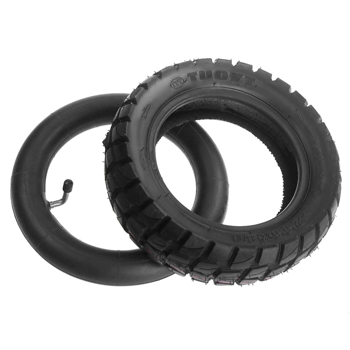 255x80 Electric Scooter Tire Inner Tire Outer Tire Electric Scooter Inner Tube Tyre Interior Tire Tube Electric Scooter Wear Resistant Tire