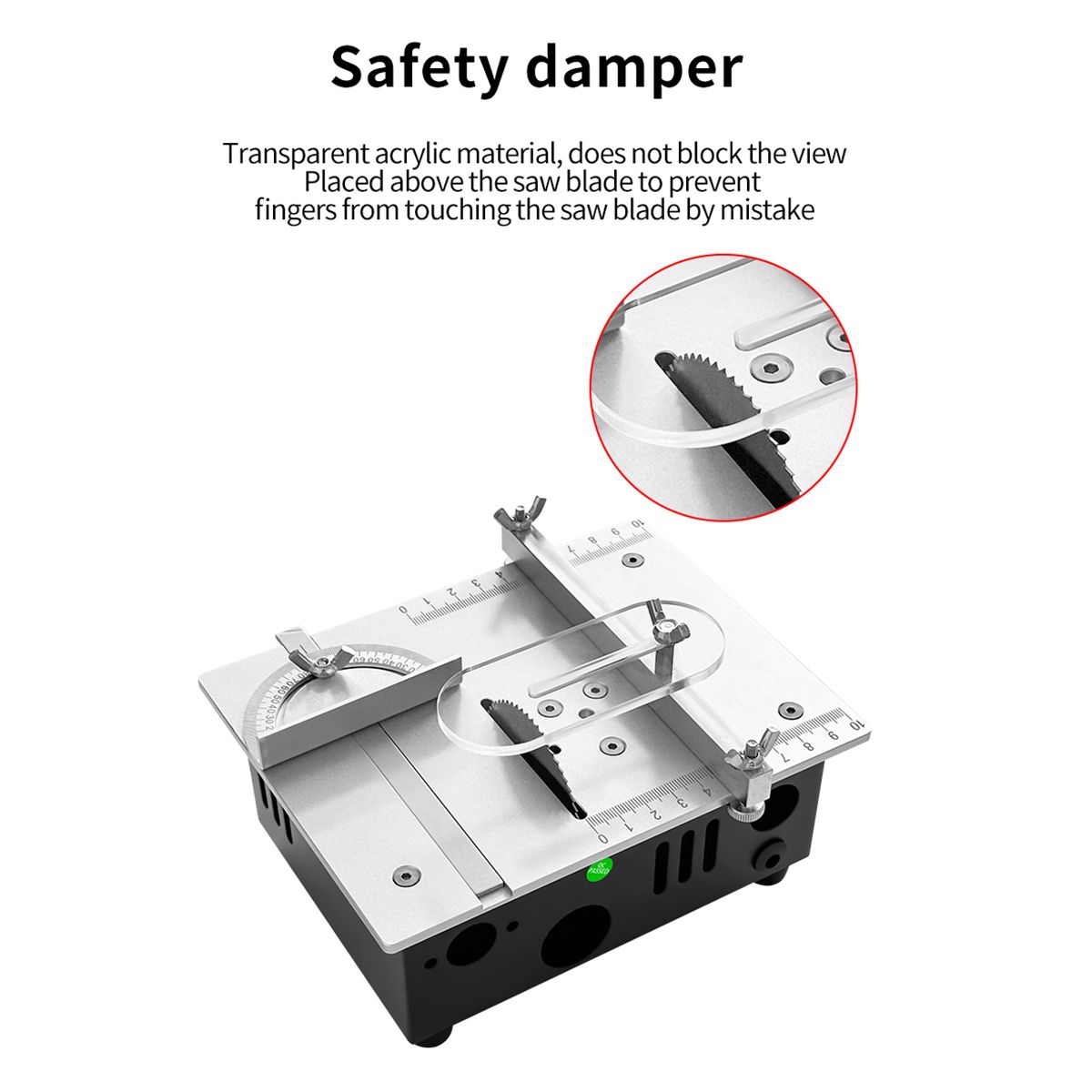 Mini Table Saw Electric Small Bench Saws Desktop Saw