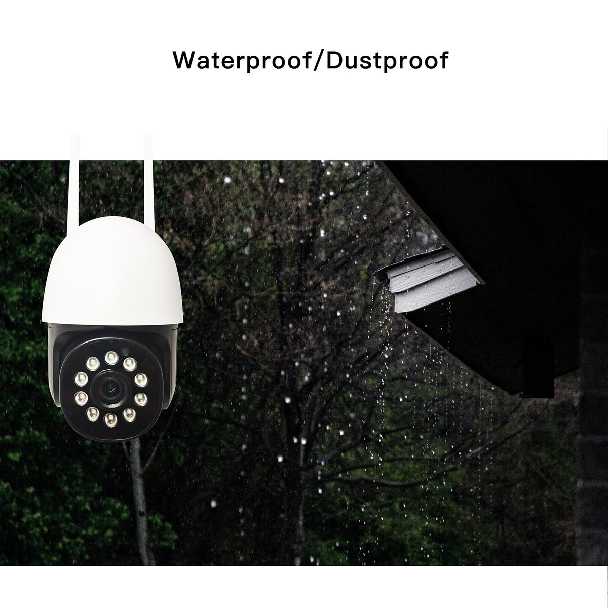Home Security Camera Baby Monitor Camera Wall Mount 3MP HD