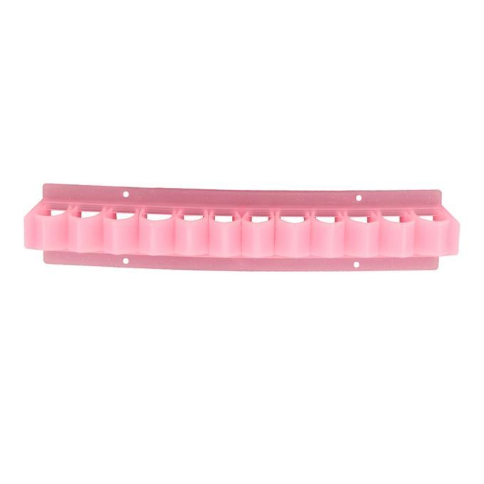 Horse Stables Riding  Rack Holder Holds Up To 12 Whips Pink