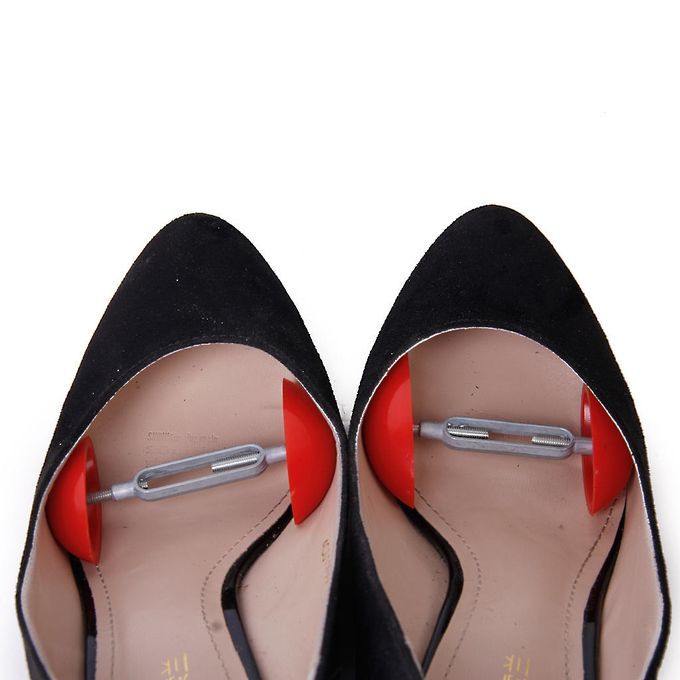 Mini Shoe Boots Stretchers Shaper Width Extenders Adjustable Mens Red