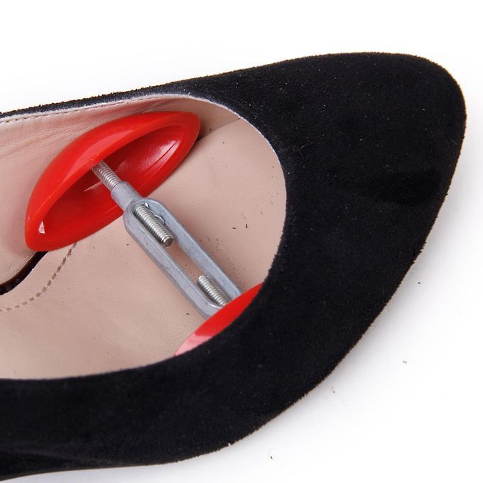 Mini Shoe Boots Stretchers Shaper Width Extenders Adjustable Mens Red