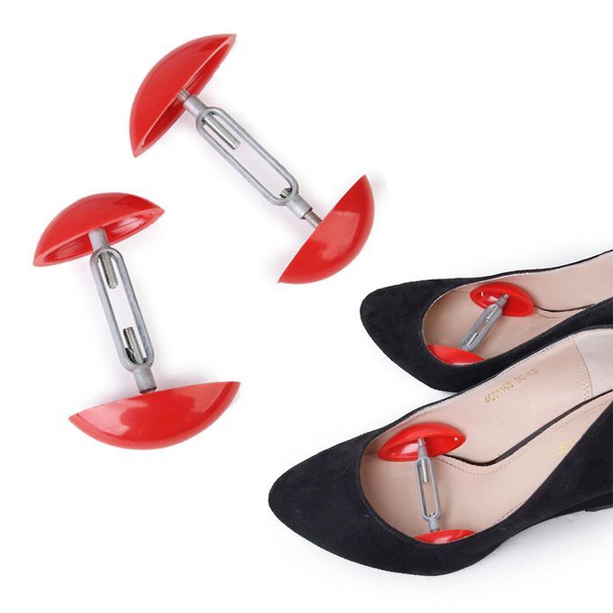 Mini Shoe Boots Stretchers Shaper Width Extenders Adjustable Mens Red