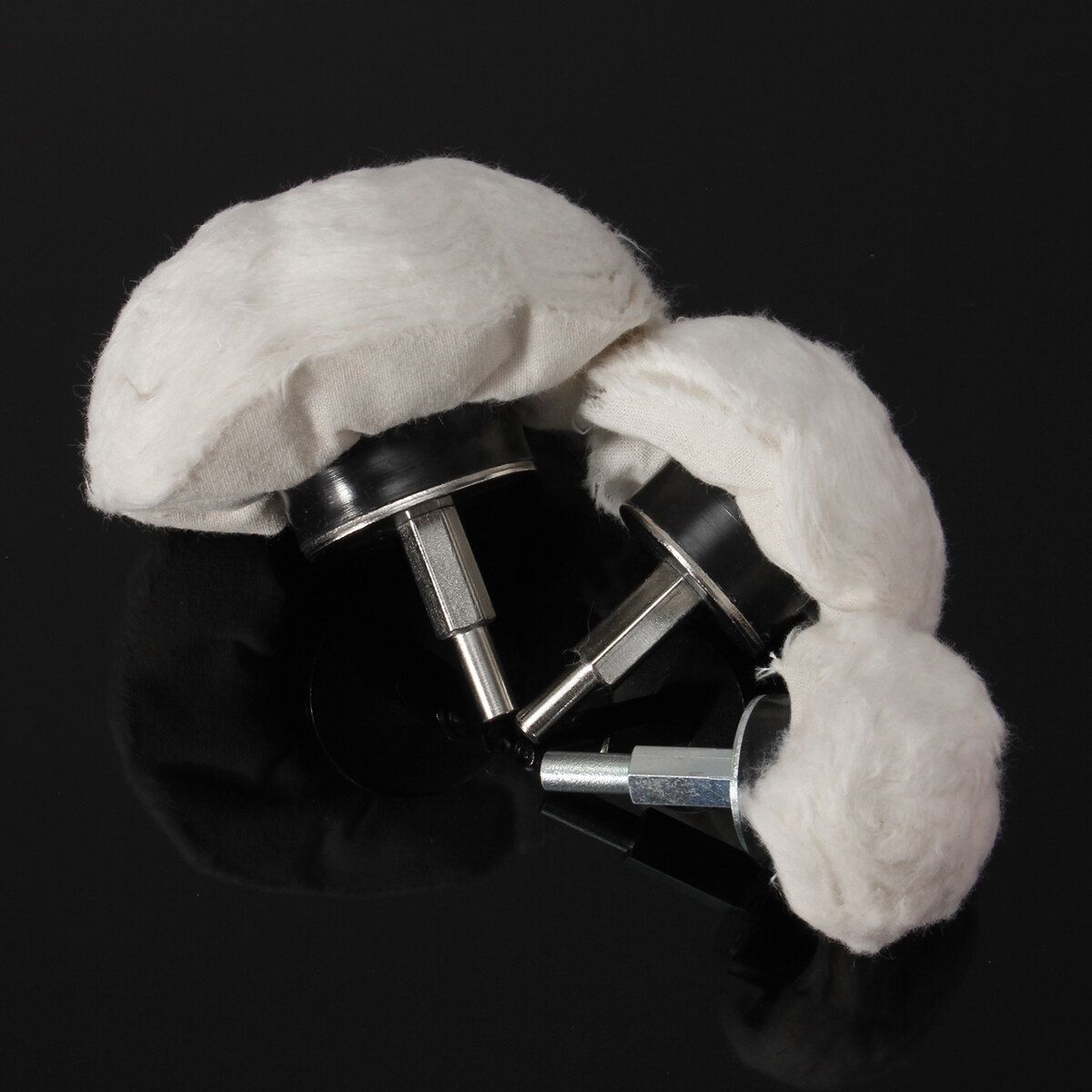 1pcs 1/4" Shank Rotary Cleaning Tool Polishing Mop Buffing Wheel Polish Pad Polisher Drill 50/75/100mm 50mm