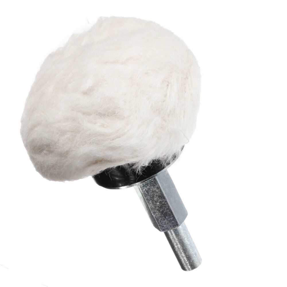 1pcs 1/4" Shank Rotary Cleaning Tool Polishing Mop Buffing Wheel Polish Pad Polisher Drill 50/75/100mm 50mm