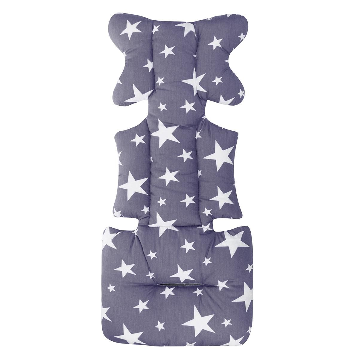 Safety Baby Kid Stroller Pram Pushchair Two Sided Car Seat Cushion Pad Liner Grey