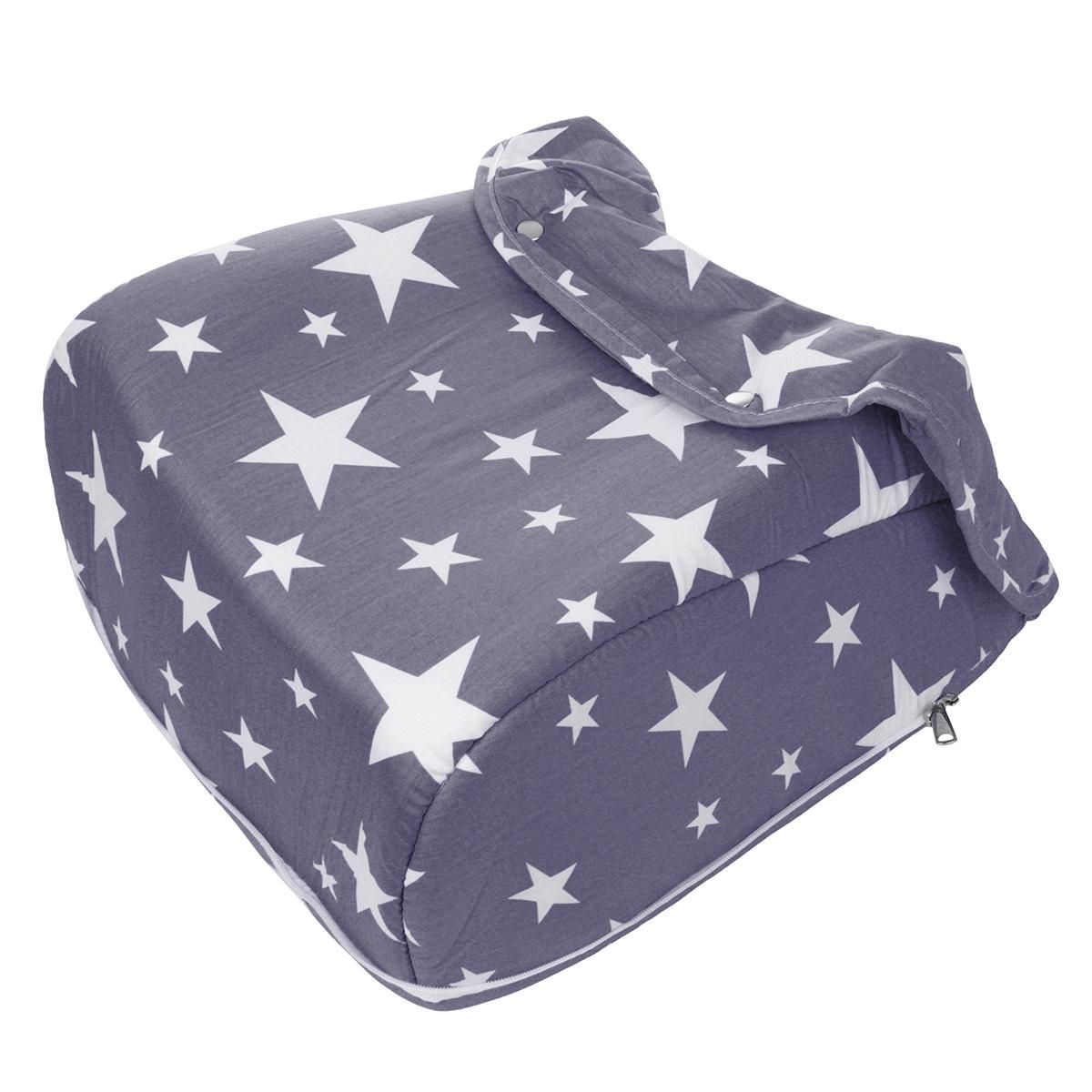 Safety Baby Kid Stroller Pram Pushchair Two Sided Car Seat Cushion Pad Liner Grey