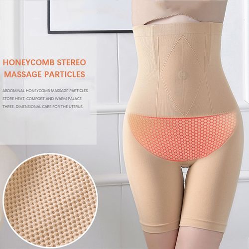 (Black-Quantum)Flarixa Plus Size Safety Shorts Shaping Shaper Underwear Seamless Women's Panties High Waist Flat Belly Boxers Spandex Shorts DOU