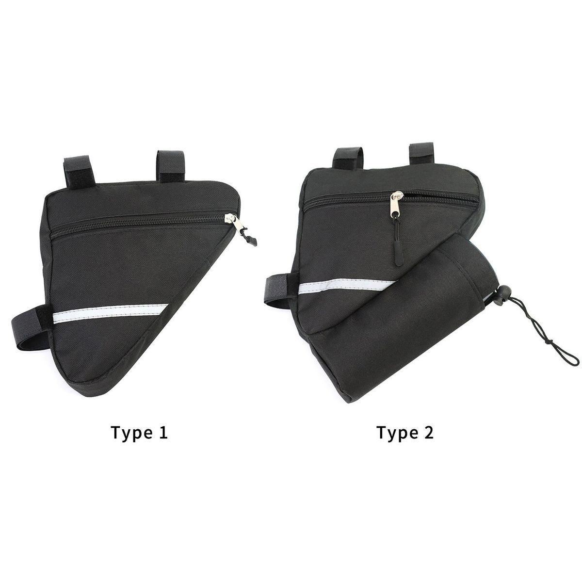 Frame Bike Bag Front Tube Triangled Pouch Bag Saddle Pouch