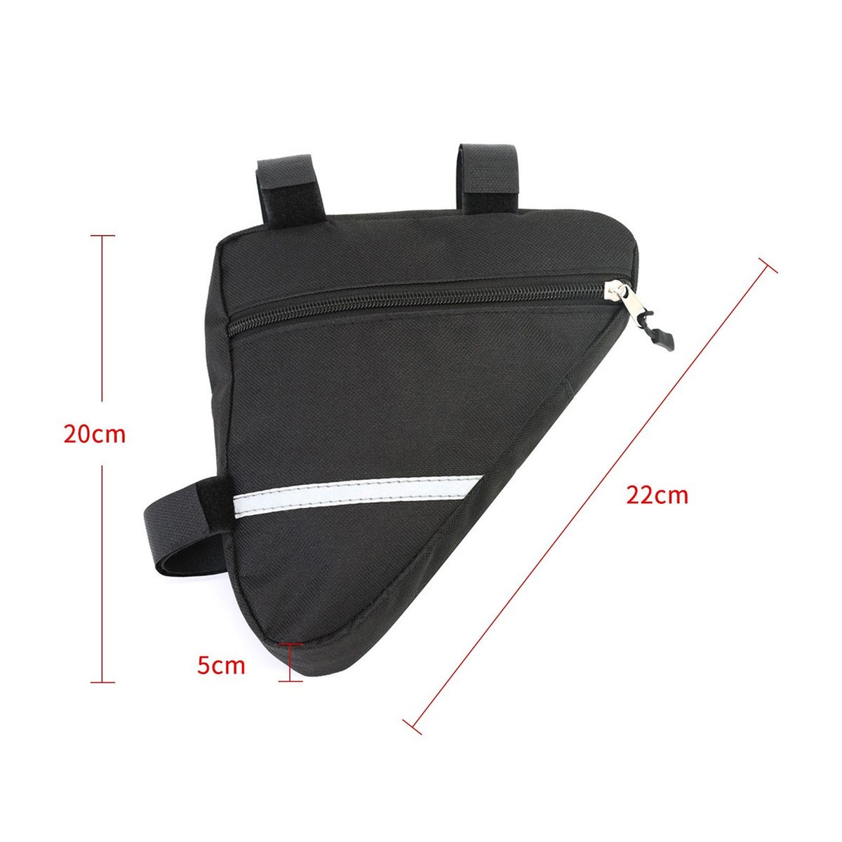 Frame Bike Bag Front Tube Triangled Pouch Bag Saddle Pouch