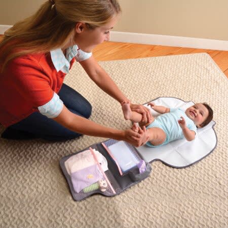 Safefit  Deluxe Diaper Changer - Grey