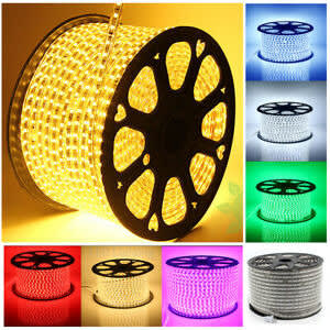 LED Strip Light RGB Multi Colours + Adapter - 50M