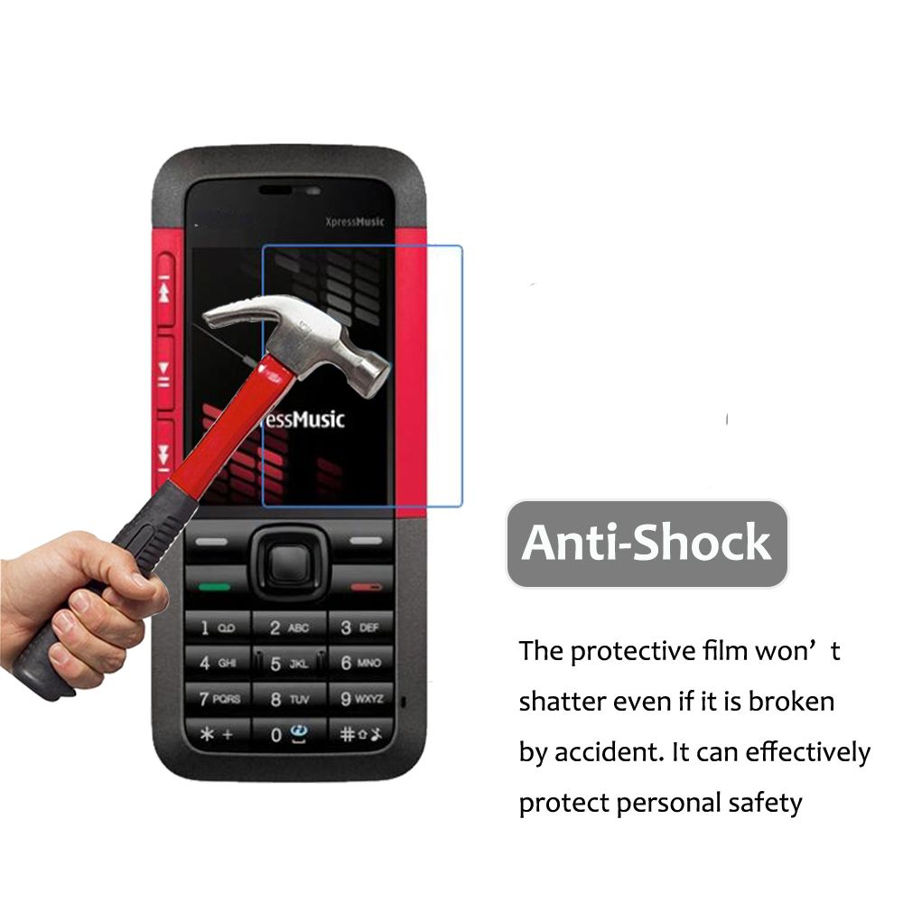 3Pcs HD Clear Anti-Water Anti-shock PET Film For Nokia 5310