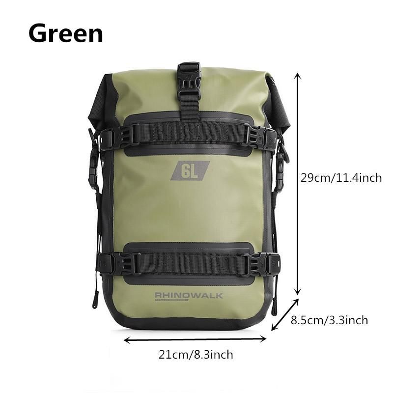 Motorcycle Bumper Bag 6L Frame Crash Bars Bumper Bag Motorbike Waterproof Repair Tool PaMotor Tank Pannier Bag