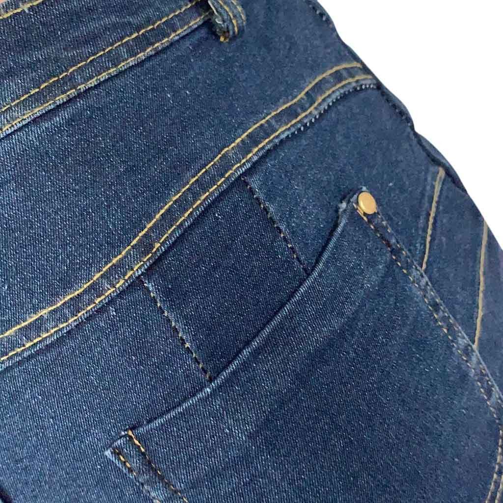 (Dark Blue)Women's Shorts Denim Belt Pocket Ladies Shorts Solid Color Casual Fashion Cloth Female Summer Denim Shorts New Arrivals#G7 DOU