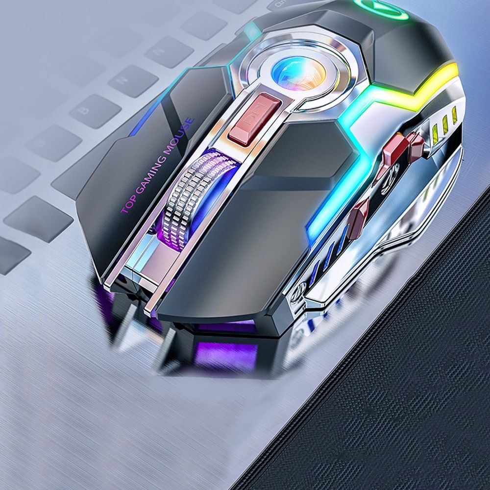 USB Wireless Mute Game Mouse Computer Gaming Mice