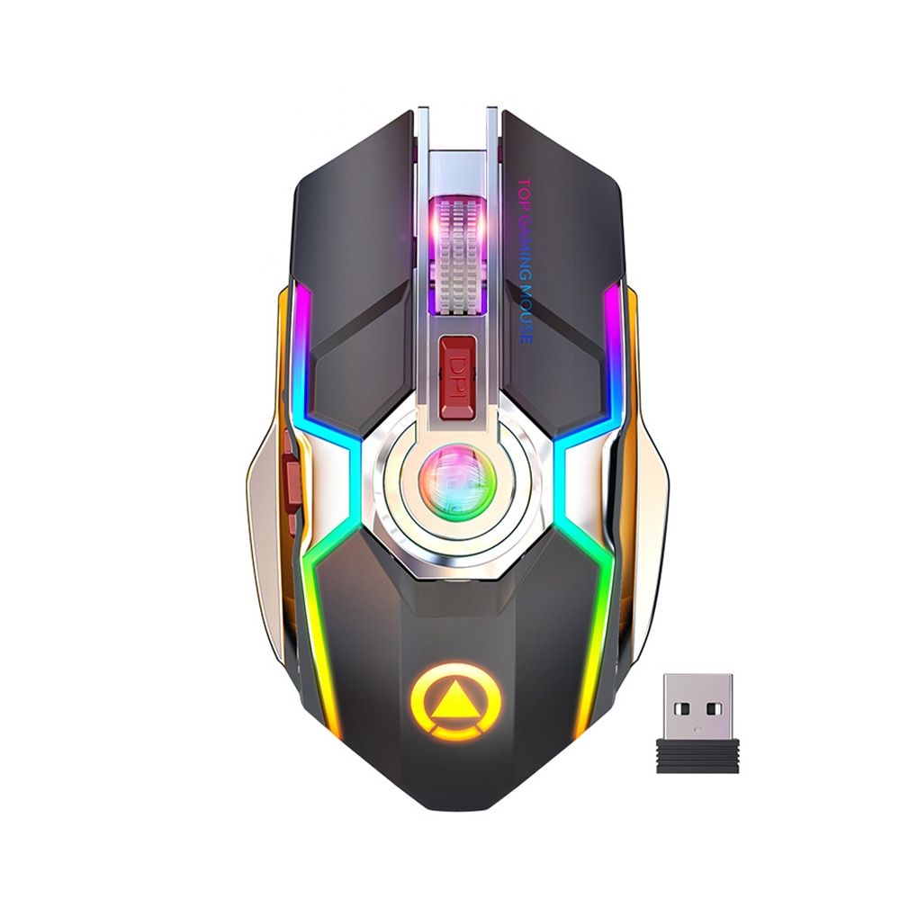 USB Wireless Mute Game Mouse Computer Gaming Mice