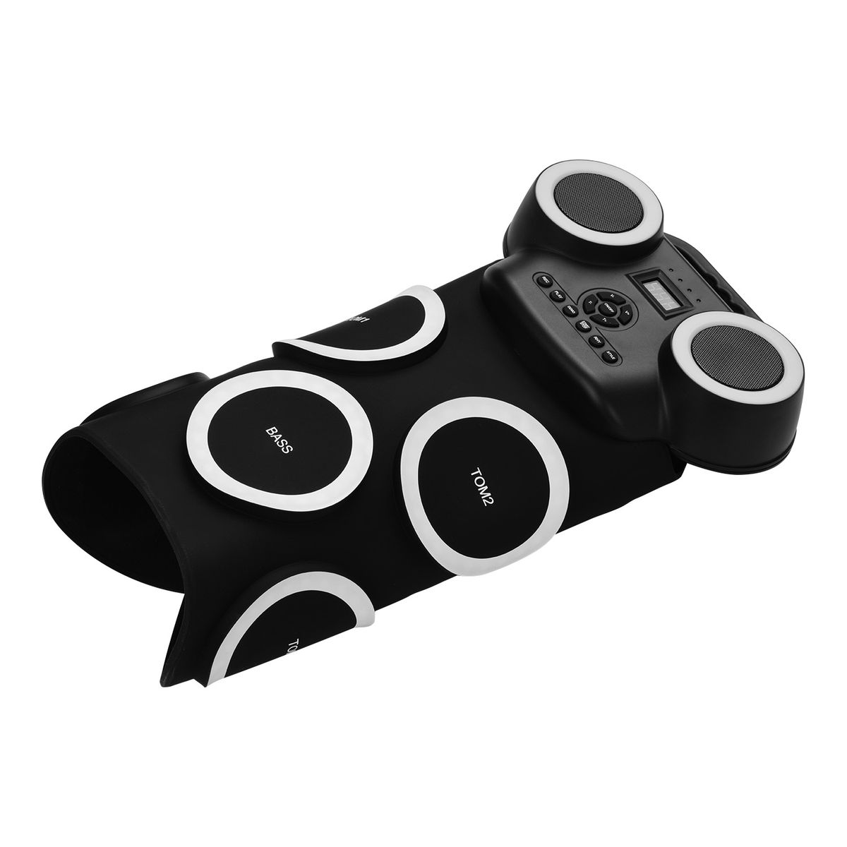 Portable Roll-up Electronic Drum Pad Silicon Digital Drum