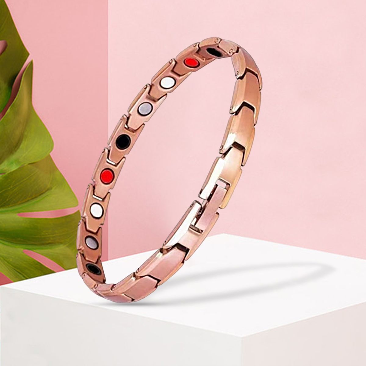 Bracelet Therapeutic Slimming Lady Bracelet Red Bronze