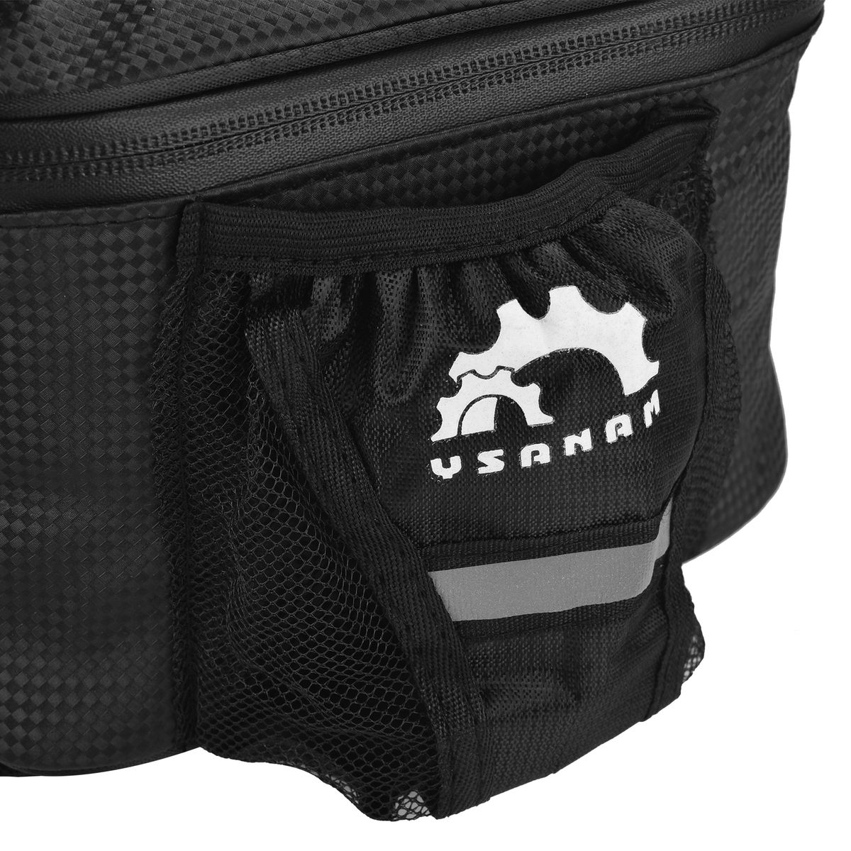 Bike Trunk Bag With Waterproof Rain Cover Bicycle Rear Bag