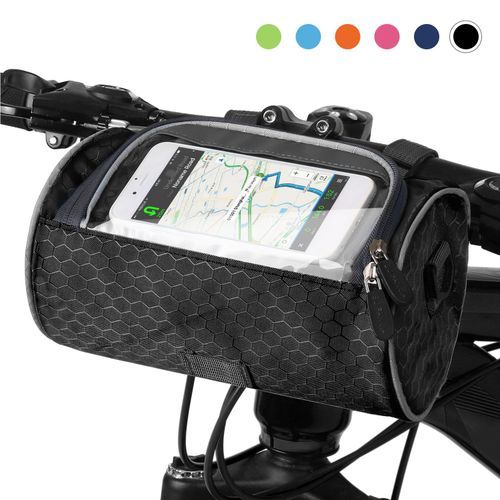 Waterproof Bike Handlebar Bag Bicycle Front Bag Touchscreen