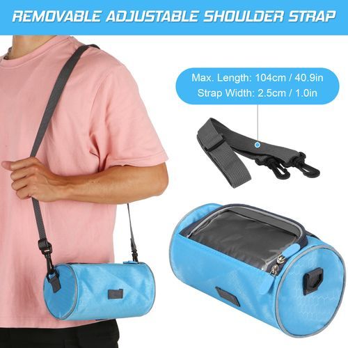 Waterproof Bike Handlebar Bag Bicycle Front Bag Touchscreen