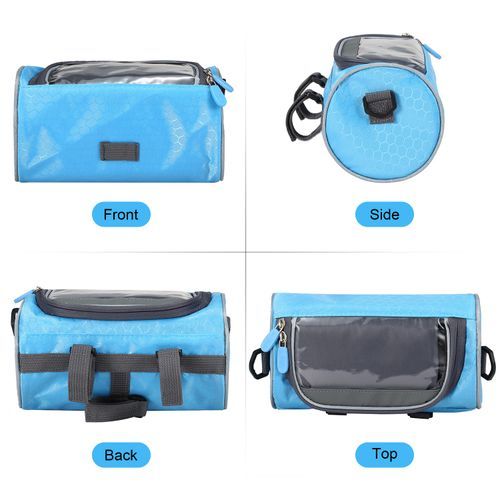 Waterproof Bike Handlebar Bag Bicycle Front Bag Touchscreen