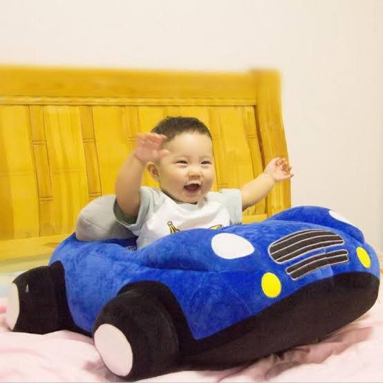 Car Shaped Baby Support Seat Soft Car Pillow