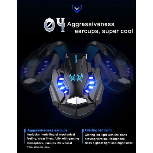 Kotion Each G9000 3.5mm Gaming Headset For PS5, PS4, PC, Xbox, Phone Etc