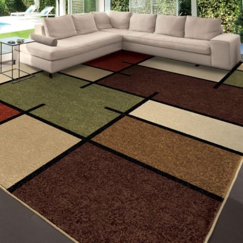 Rugs Modern Anomaly Dark Multi Area Rug  - 7'5