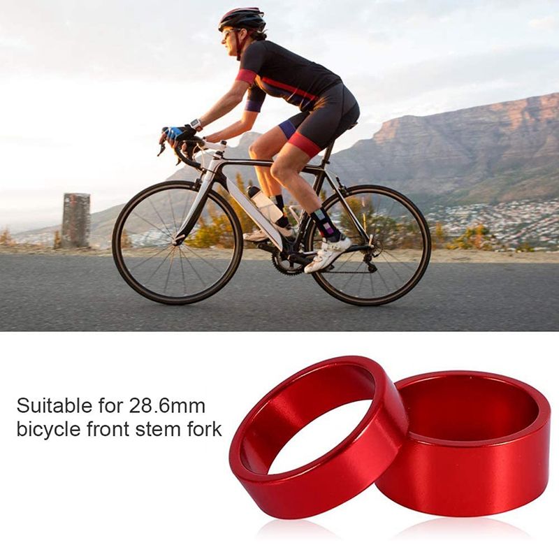 4Pcs Set 5 10 15 20mm Aluminum Alloy Headset Stem Spacer