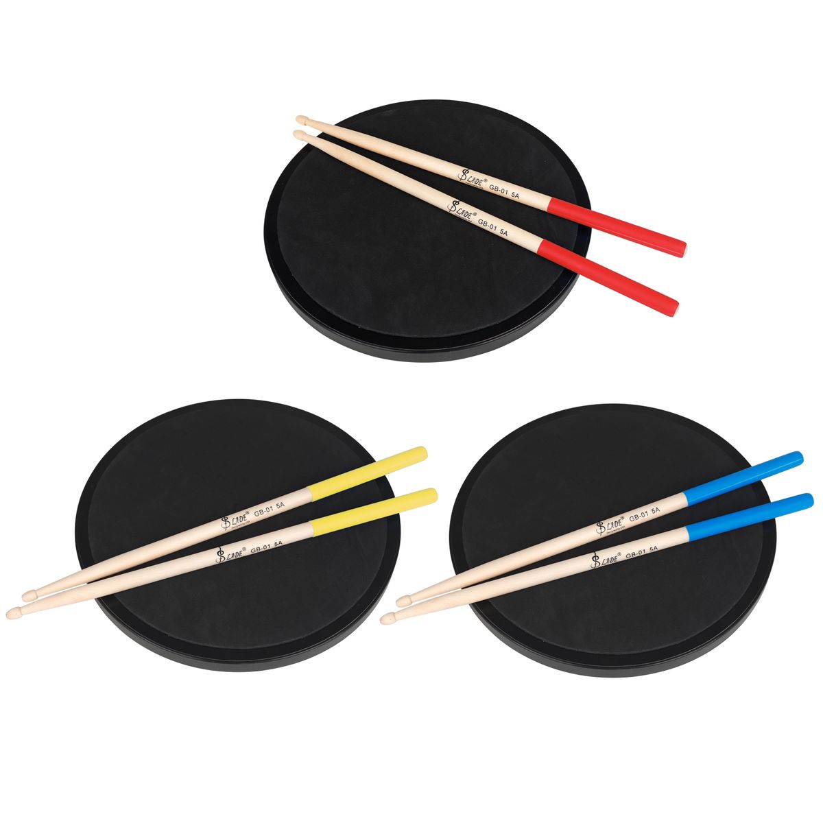 SLADE 3 Pairs 5A Drum Sticks Maple Wood Drumsticks