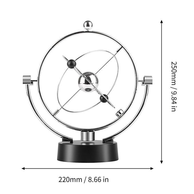 Magnetic Swing Kinetic Orbital Balance Celestial Globe Newton Pendulum Craft
