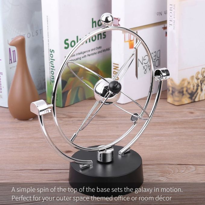 Magnetic Swing Kinetic Orbital Balance Celestial Globe Newton Pendulum Craft