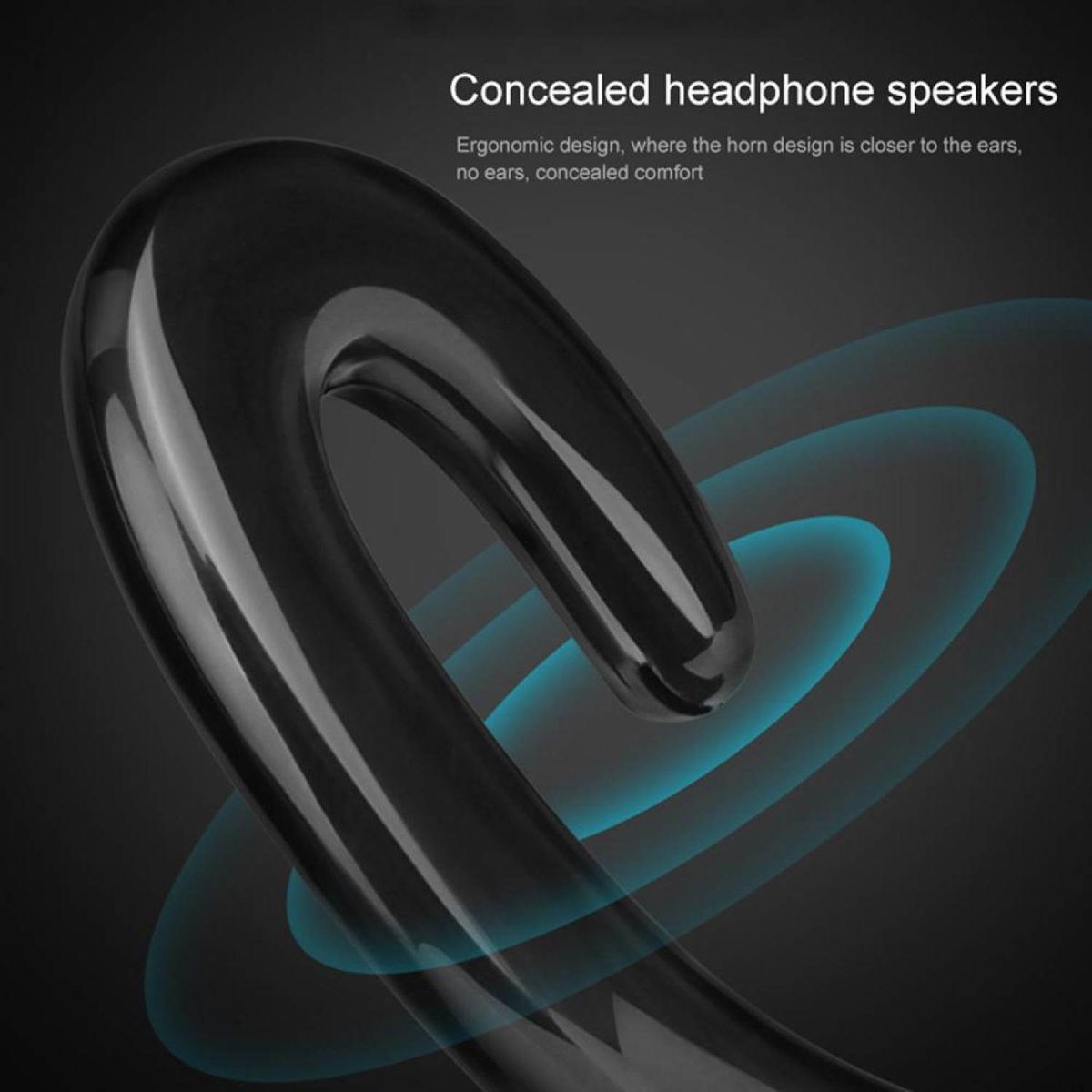 Driving Bluetooth Wireless Headphone With Mic HD Call Bone Conduction Sports Headset BDZ