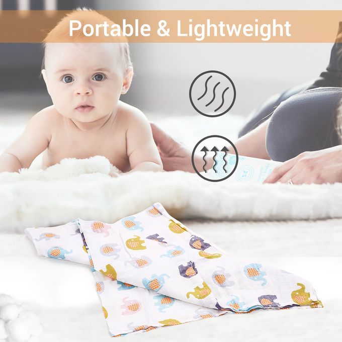 Baby Blanket Pure Cotton Blankets Soft & Breathable