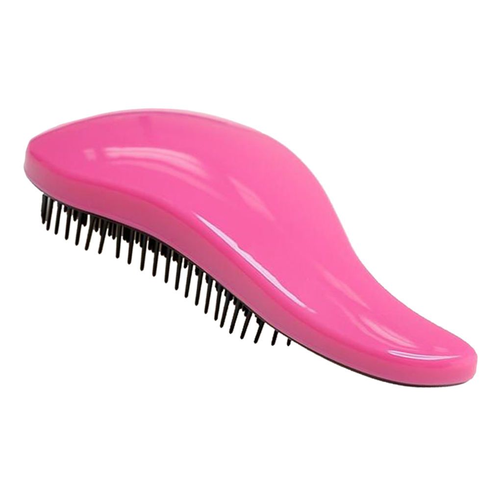 8 Color Hair Detangling Brush Glide Thru Detangler Comb For Rose